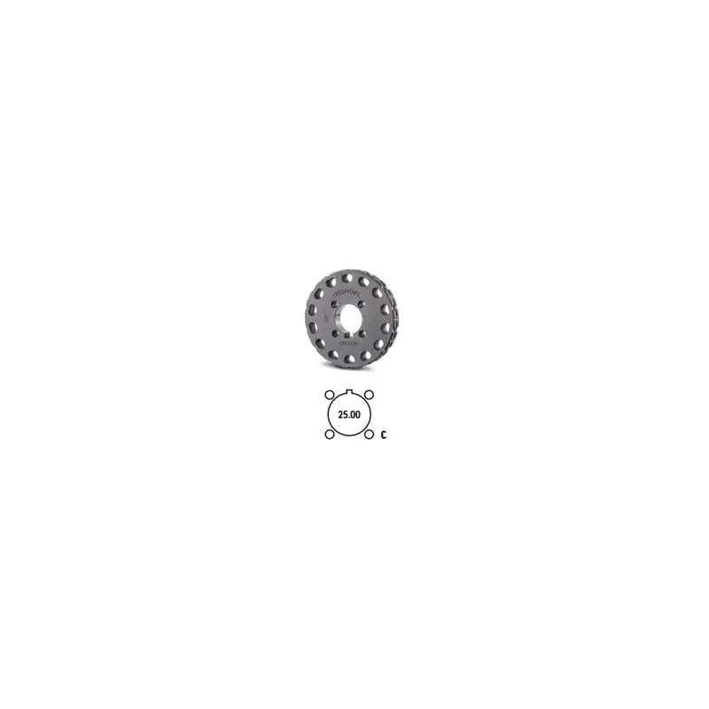 Pignon de chaîne Oregon ORC11404XL .404&Prime; 11 dents type C pour abatteuse Promotion