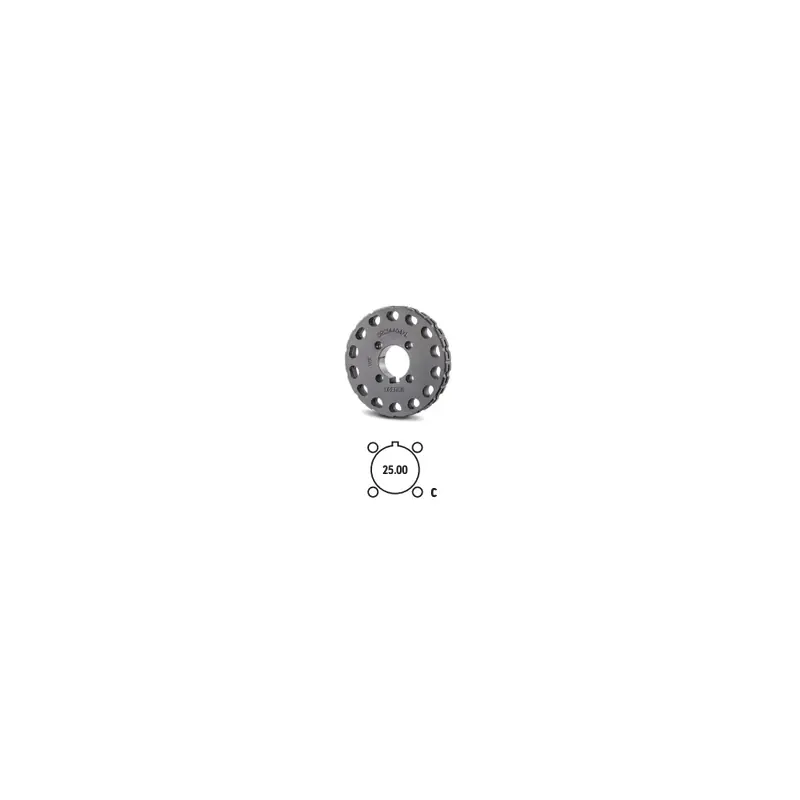 Pignon de chaîne Oregon ORC16404XL .404&Prime; 16 dents type C pour abatteuse Promotion Saisonnière
