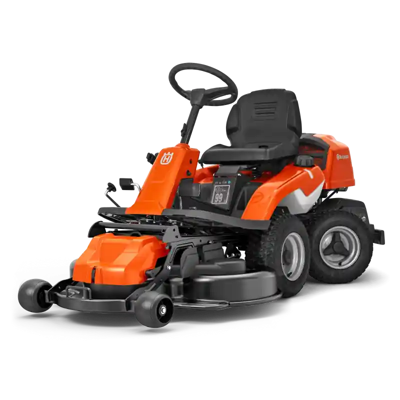 Tondeuse autoportée Husqvarna R214TC coupe frontale 103 cm Super Prix