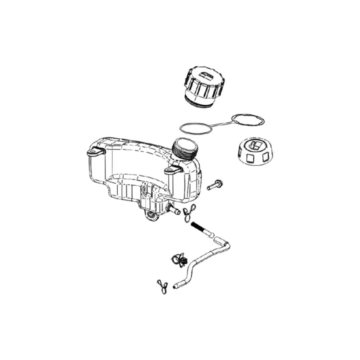 Réservoir De Carburant Rato 120 5949844-01 Haute Qualité