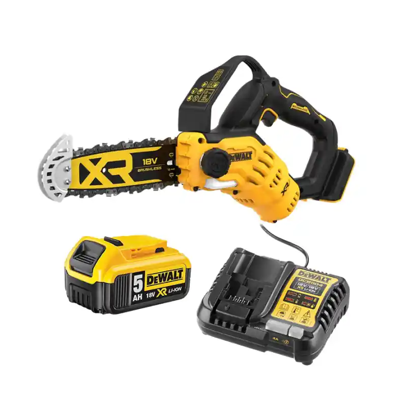 Pack Élagueuse DEWALT DCMPS520 + Batterie 5Ah + Chargeur Meilleur Choix