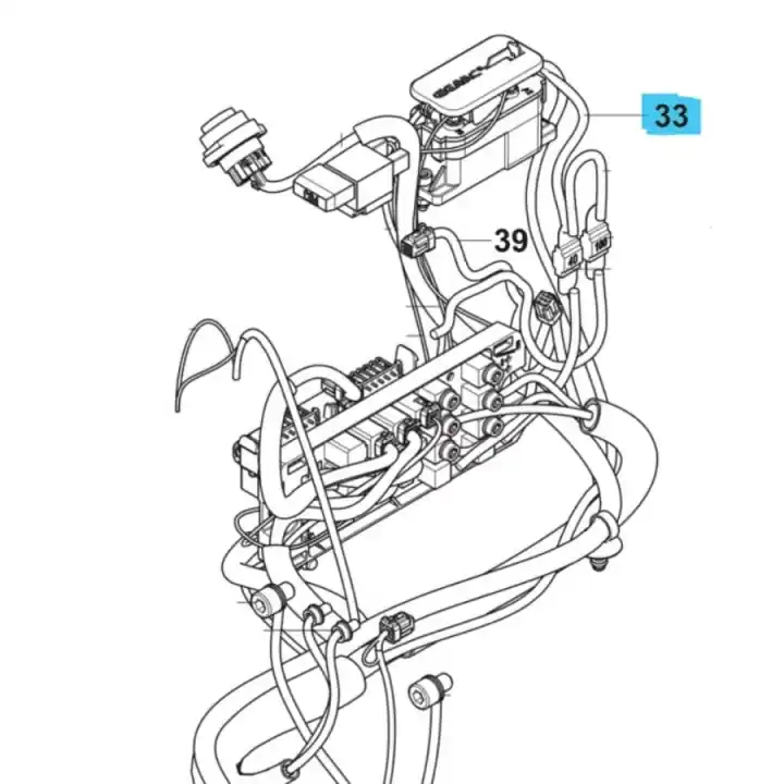 Ensemble de câblage pour alimentation W122 Pas Cher