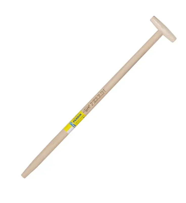 131109 – Manche béquille tournée bois. 0,8 mètre PEFC pour fourche à douille. Livraison Express