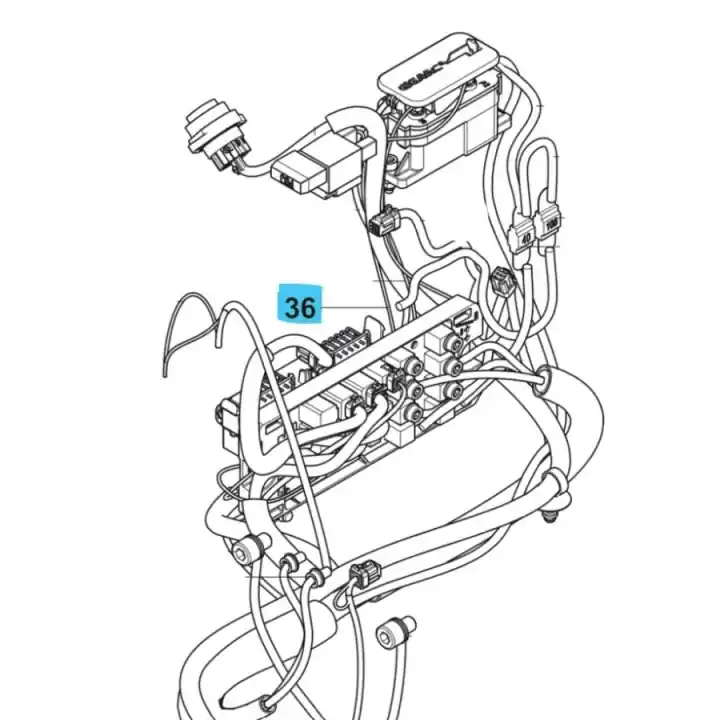 Ensemble de câblage pour alimentation W122 Meilleure Vente
