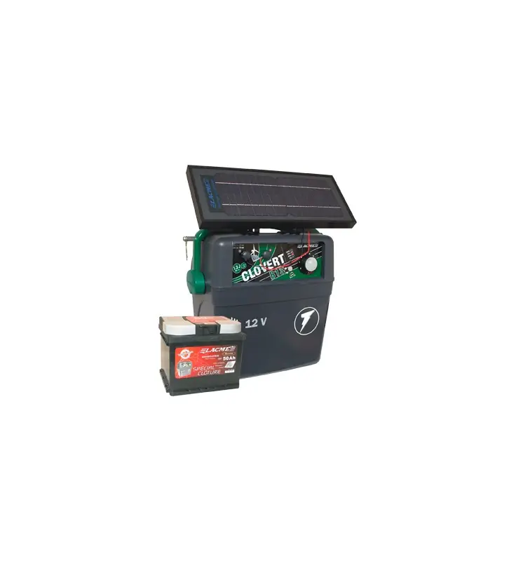 Usine Directe Electrificateur Clovert B13 + accu 50 AH 619401