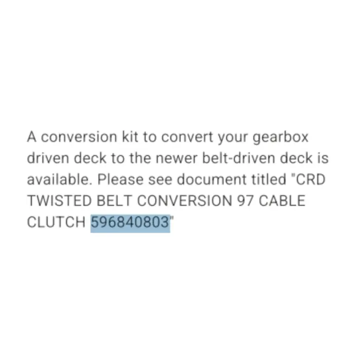 Réduction Kit De Service 97 Crd Pneu Câble 5968408-03