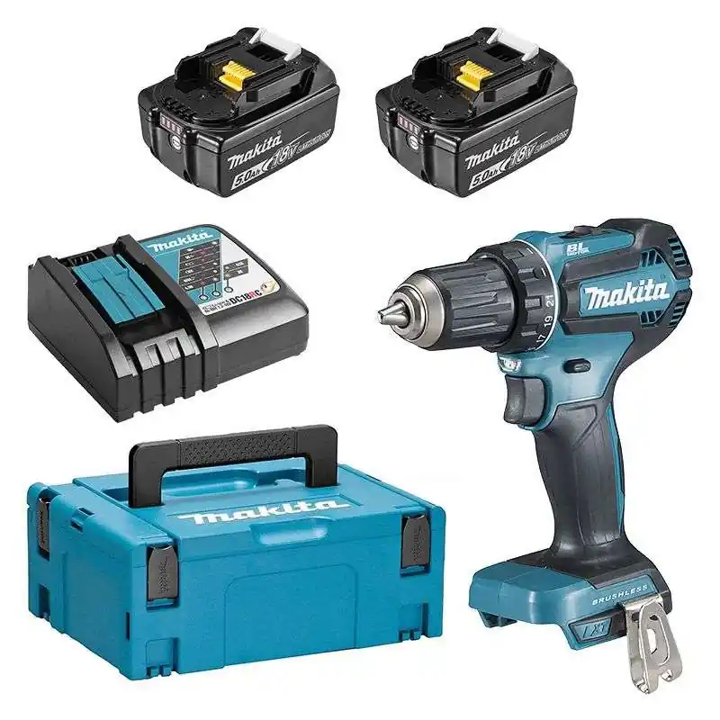 Satisfait Ou Remboursé Perceuse visseuse MAKITA DDF485RTJ 18V Li-Ion Ø 13mm (2x5Ah)
