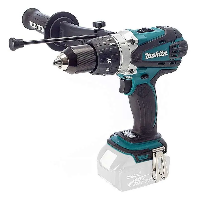 Quantité Limitée Perceuse visseuse à percussion MAKITA DHP458Z – Ø 13mm – 18V LXT (vendu sans batterie)