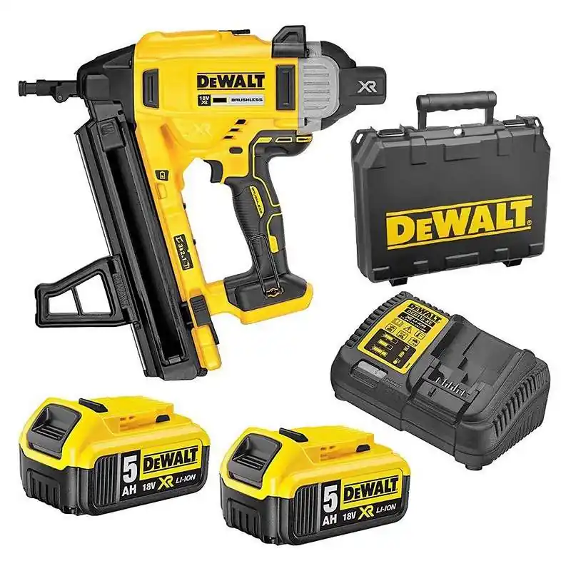 Haute Qualité Cloueur béton et acier 18V DEWALT DCN890P2-QW Brushless avec un coffret et 2 batteries 18V – 5Ah Li-Ion