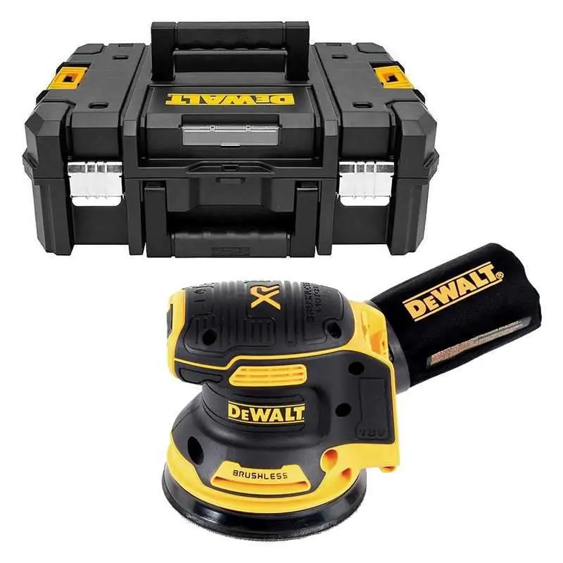 Jusqu&rsquo;à Épuisement Des Stocks Ponceuse excentrique Ø125mm 18V DEWALT DCW210NT-XJ avec coffret