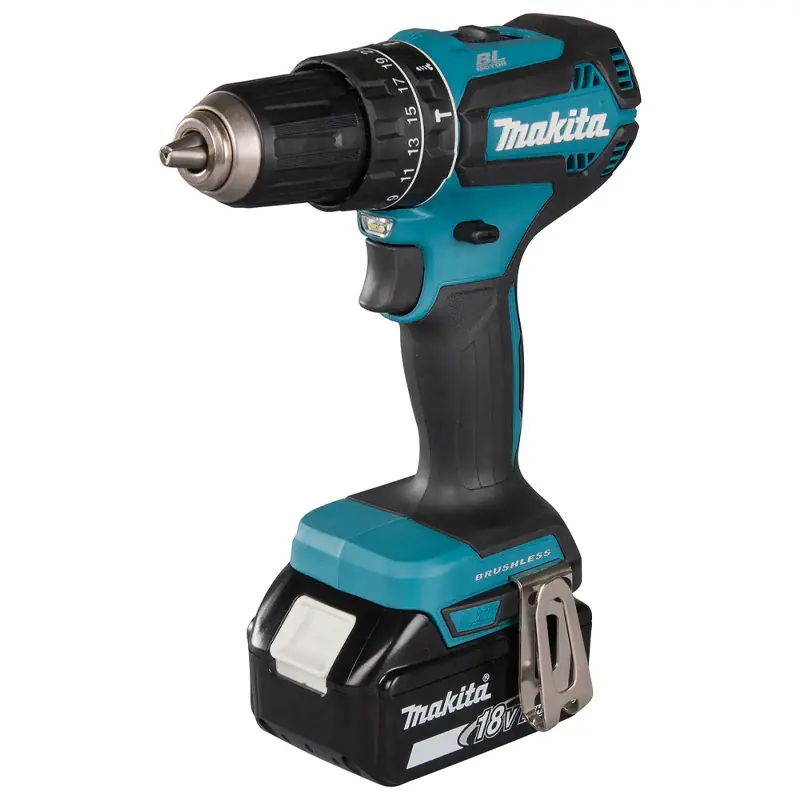 Perceuse visseuse Brushless 18V DHP485RMJ 2 x 4 Ah – Ø 13 mm – 50 Nm en Makpak Soldes