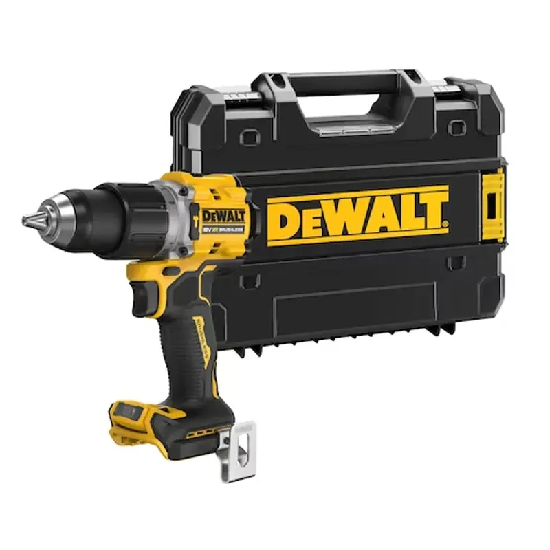 Perceuse-visseuse à percussion compacte 18V DEWALT DCD805NT-XJ Brushless avec coffret Commander Vite