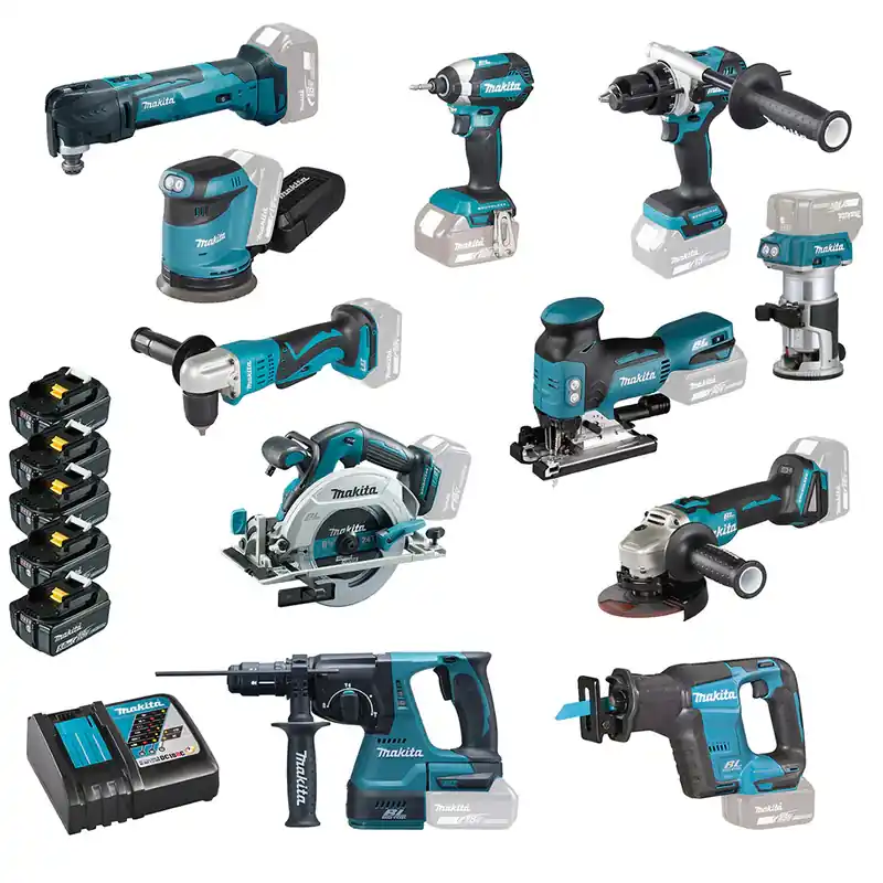 Pack de 11 outils LXT® 18V MAKITA DLX1122JX1 Must-Have