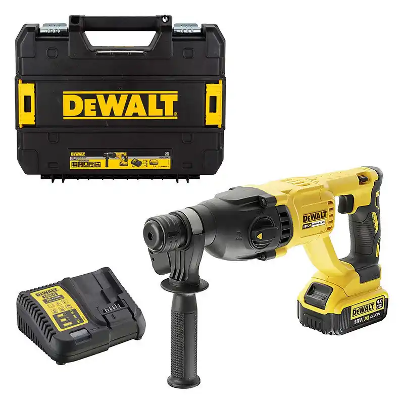 Jusqu'à Épuisement Des Stocks Perforateur SDS-Plus 2,6J 18V DEWALT DCH133M1 avec coffret et une batterie 4,0 Ah