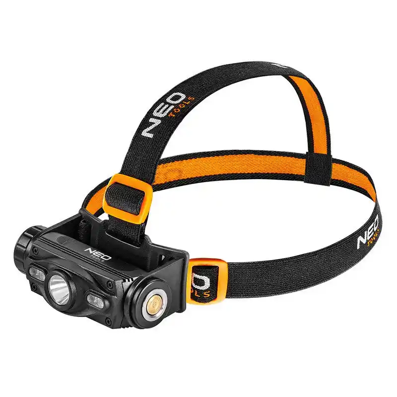 Lampe frontale rechargeable NEO TOOLS 99-028 USB 1000LM CREE LED + LED Meilleur Prix