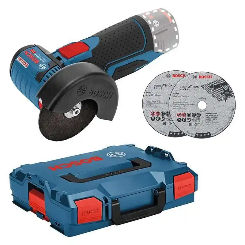 Must-Have Meuleuse angulaire sans fil BOSCH 06019F2003 – GWS 12V-76 Professional 12V (vendu sans batterie)