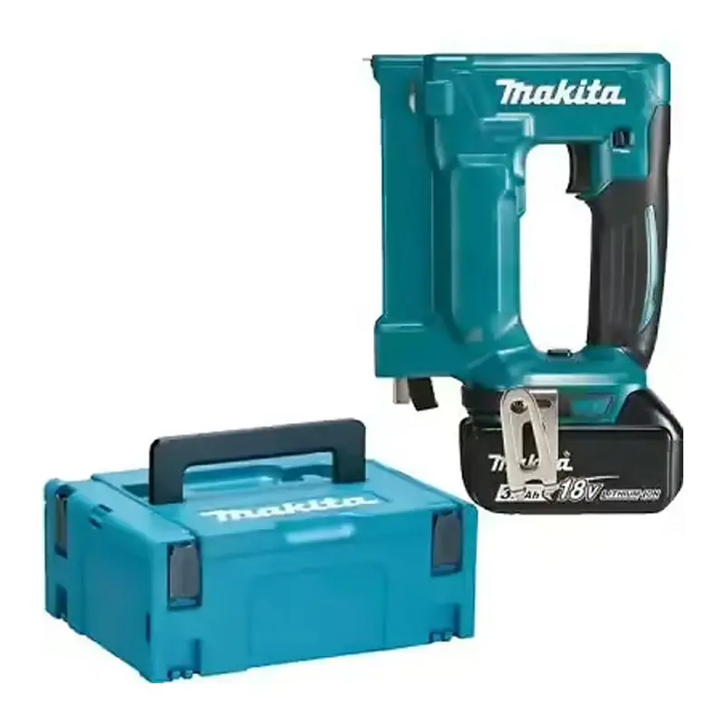 Dernier Modèle Agrafeuse 7/10mm 2x3Ah 18V LXT ® MAKITA DST112RFJ en MAKPAC