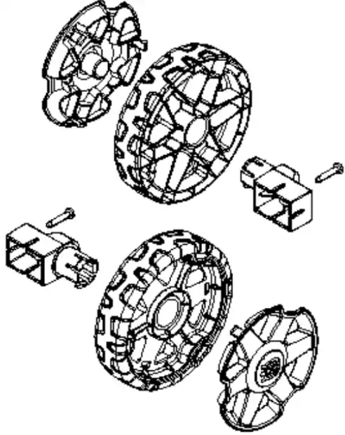 Haute Qualité Jeu De Roues 5978586-01