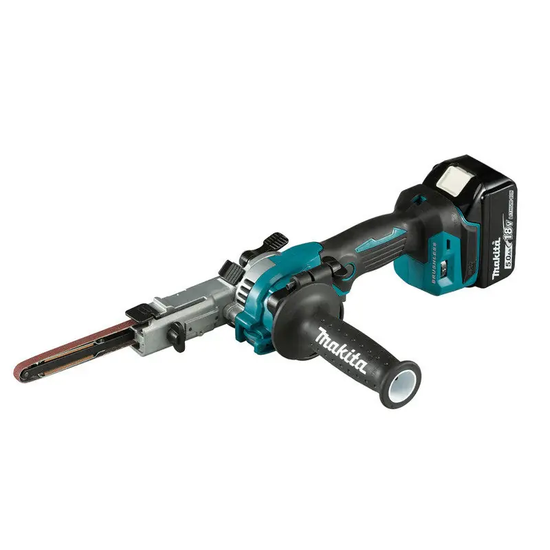 Affaire À Saisir Ponceuse à bande MAKITA DBS180RTJ 18V Li-ion 5 Ah 9 x 533 MM