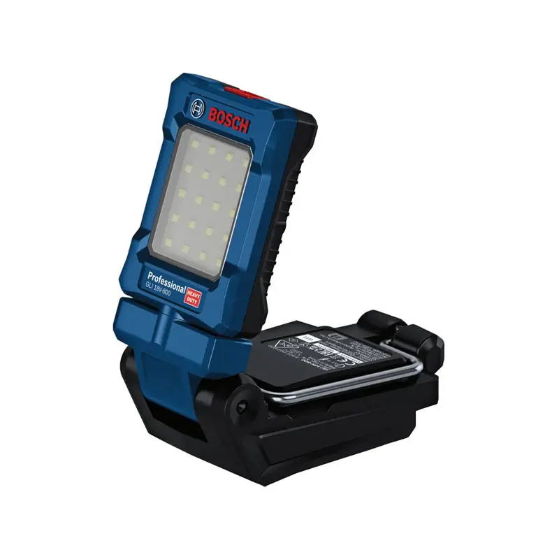 Lampe sans-fil BOSCH GLI 18V-800 - 0 601 443 600 Professional (vendu sans batterie) en carton Pas Cher