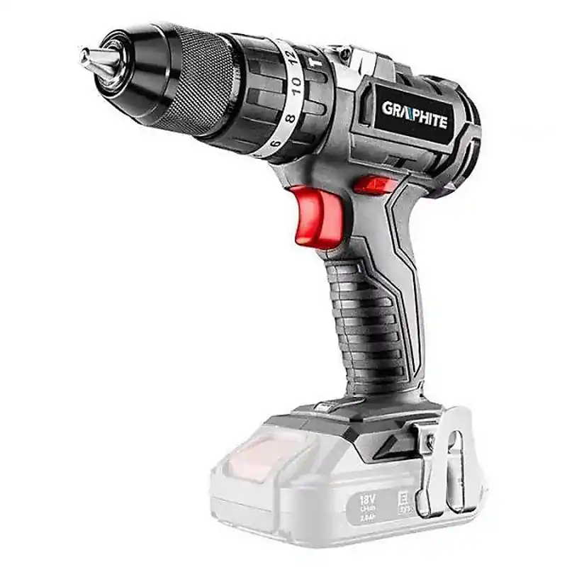 Meilleur Prix Perceuse-visseuse sans fil à percussion Energy+ 18V, Li-Ion, 13 mm, sans batterie – GRAPHITE – 58G020
