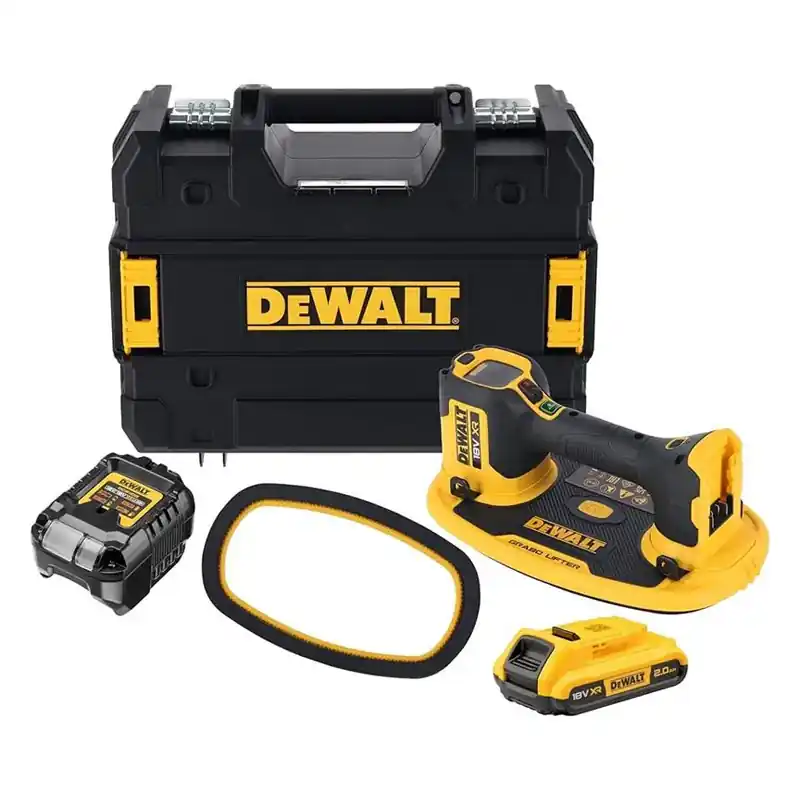Ventouse Grabo XR 18V + 1 batterie 2AH LI-ION DEWALT DCE590D1T-QW Offre Spéciale