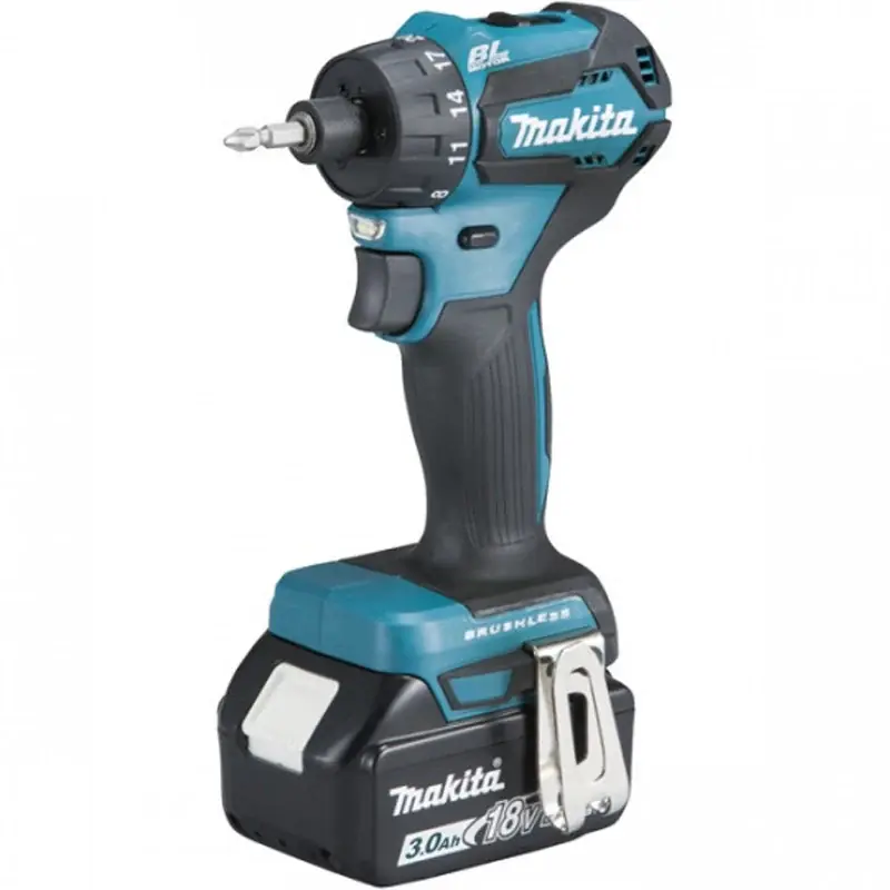 Perceuse visseuse compacte Brushless 2x3Ah 18V LXT ® MAKITA DDF083RFJ en MAKPAC Usine Directe