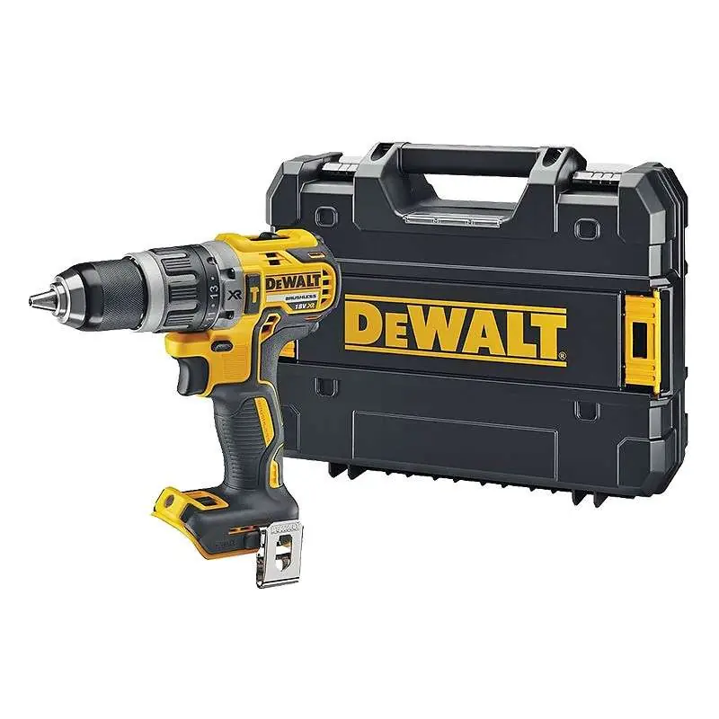 Livraison Express Perceuse-visseuse à percussion 18V DEWALT DCD796NT-XJ Brushless avec coffret