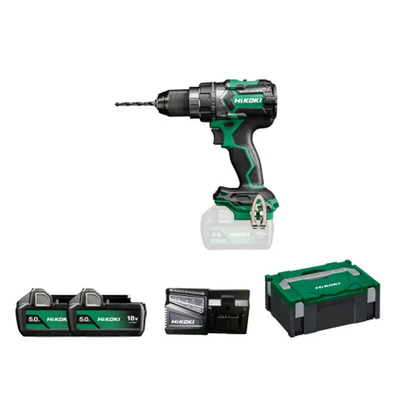 Prix Cassé Perceuse visseuse 18V – 5Ah – 140Nm HIKOKI DS18DCWPZ Brushless RFC HC
