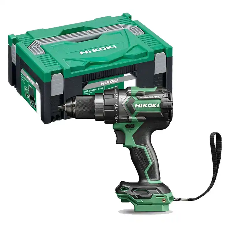 Perceuse-visseuse à percussion 18 V 140 Nm HIKOKI DV18DCW2Z Brushless GYRO-Sensor en HitCase II (vendu sans batterie) Must-Have