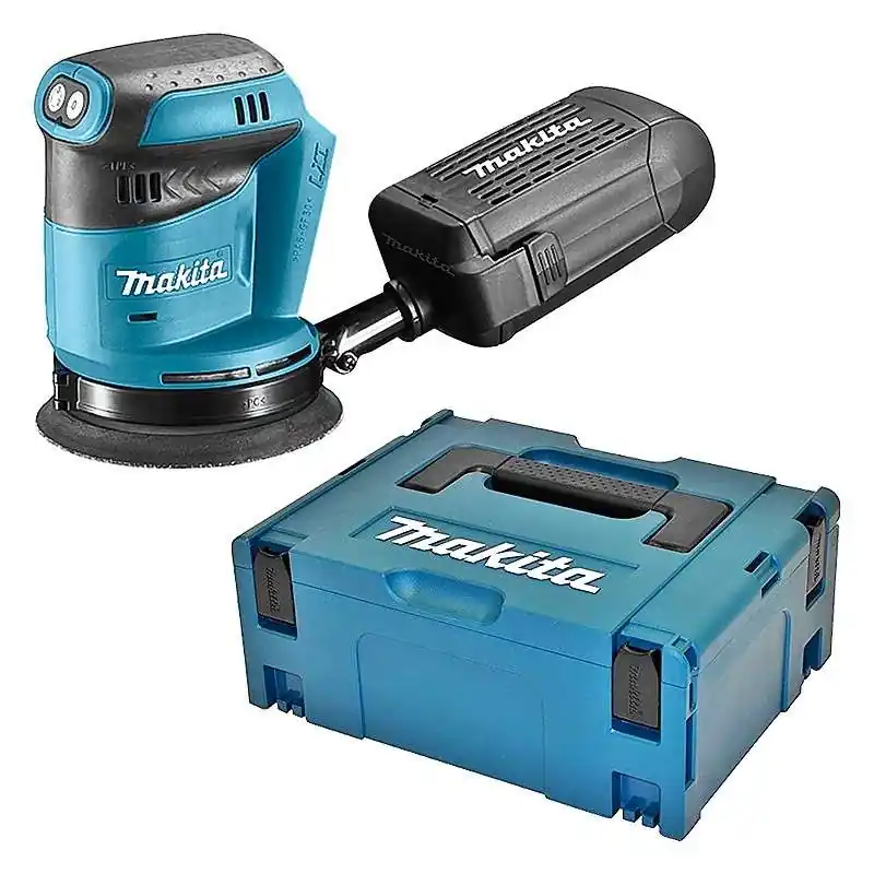 Vente Flash Ponceuse Excentrique MAKITA DBO180ZJ – LXT 18V – 125mm (vendu sans batterie)