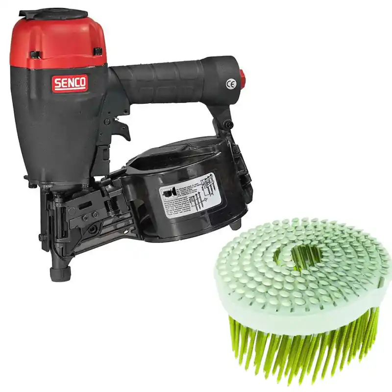 Lot bardage SENCO Cloueur rouleau S65CNP + clous rouleau plat 2,5x55mm – Senco-B6 Retour Gratuit