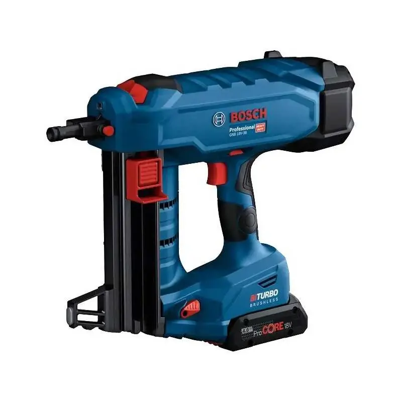 Meilleur Choix Cloueur à béton sans-fil BOSCH GNB 18V-38 – 0 601 9L7 001 Professional (vendu sans batterie) en L-BOXX