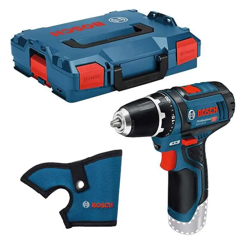 Petit Prix Perceuse-visseuse sans fil BOSCH 060186810D – GSR 12V-15 Professional 12V (vendu sans batterie)