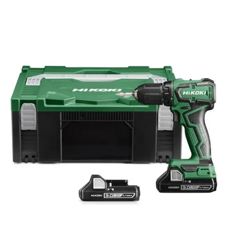 Perceuse visseuse 18V 2Ah Brushless 55Nm HIKOKI DS18DDWRZ Compact ma. auto 13mm HitCase Paiement Sécurisé