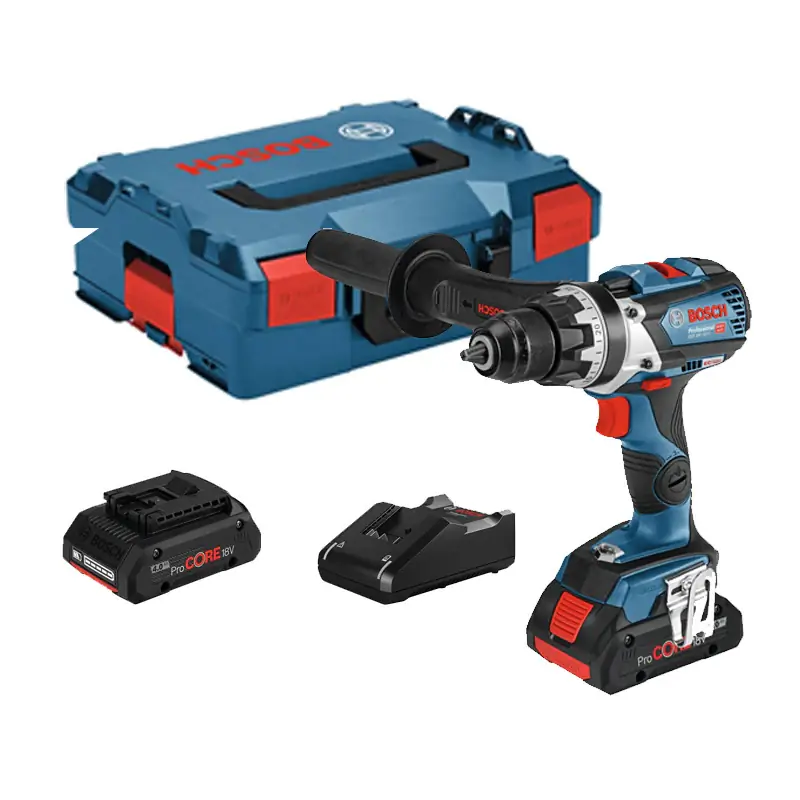 Perceuse-visseuse GSR 18V-110 C + 2 batteries Procore 18V 4 Ah + 1 chargeur GAL 18V-40 BOSCH Nouvel Arrivage