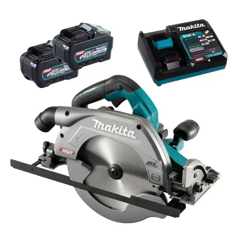 Prix Promo Scie circulaire Ø235 mm XGT 40V MAKITA HS009GT201 2 x 5,0Ah + chargeur rapide