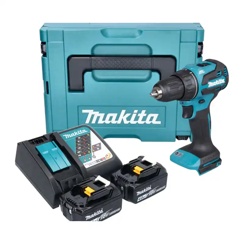Perceuse visseuse Brushless 65nm 2x4Ah 18V – DDF490RMJ MAKITA – Ø 13 mm – Makpak Expédié Aujourd&rsquo;hui