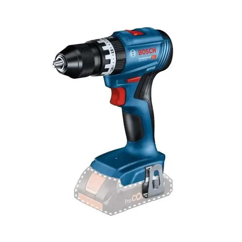 Soldes Perceuses-visseuses à percussion sans-fil BOSCH 06019K3300 GSB 18V – 45 en boite carton (sans batteries, sans chargeur)