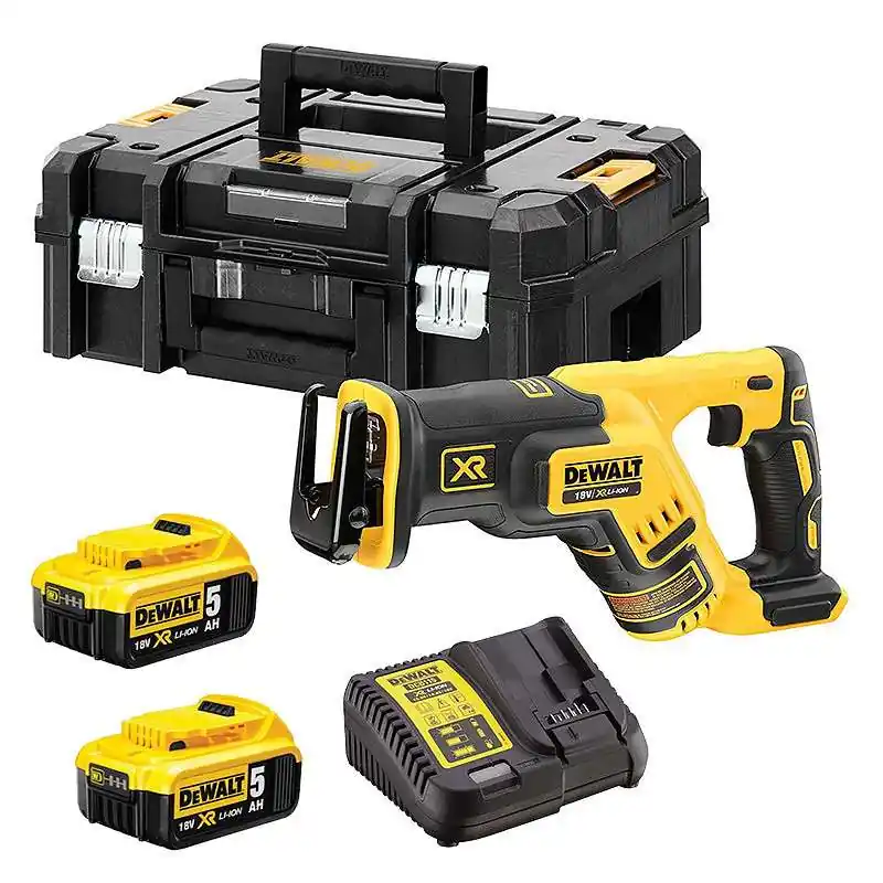 Affaire À Saisir Scie sabre compacte 18V DEWALT DCS367P2-QW Brushless avec coffret et 2 batteries 5,0 Ah