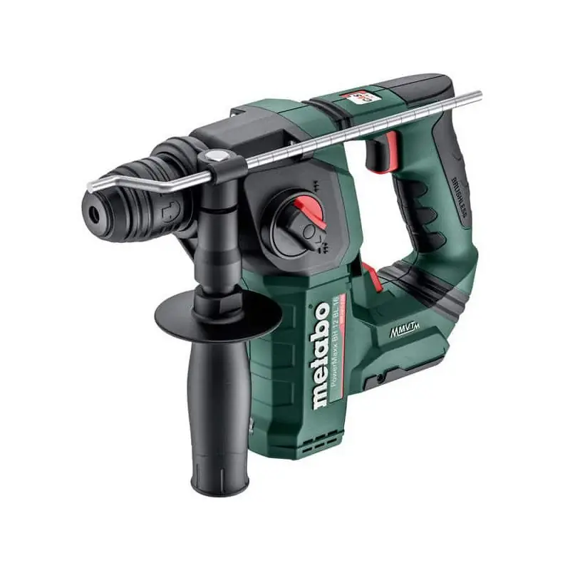 Marteau perforateur SDS-plus 12V Powermaxx – METABO – 600207860 – BH 12 BL 16 – sans batterie ni chargeur, carton Offre Exclusive