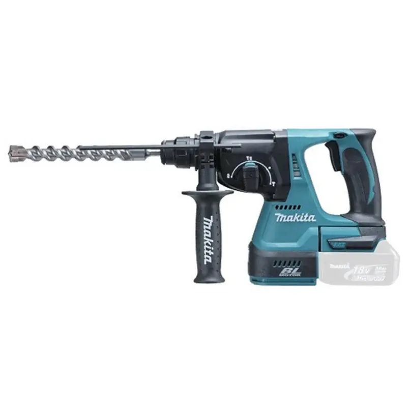 Bon Marché Perforateur burineur MAKITA DHR242Z SDS-plus sans fil, 18V (vendu sans batterie)