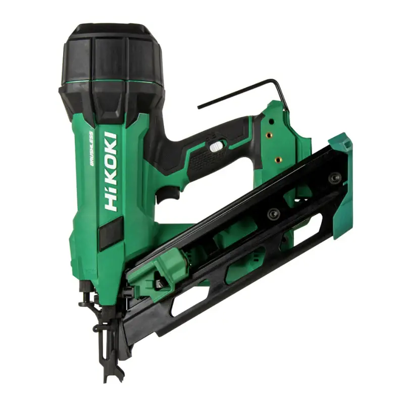 Cloueur charpentier 90mm Tête D bande papier 34°- 18V Li-ion Brushless Hikoki NR1890DCAW9Z Tête en D bande papier Hitcase iV – Quantité Limitée