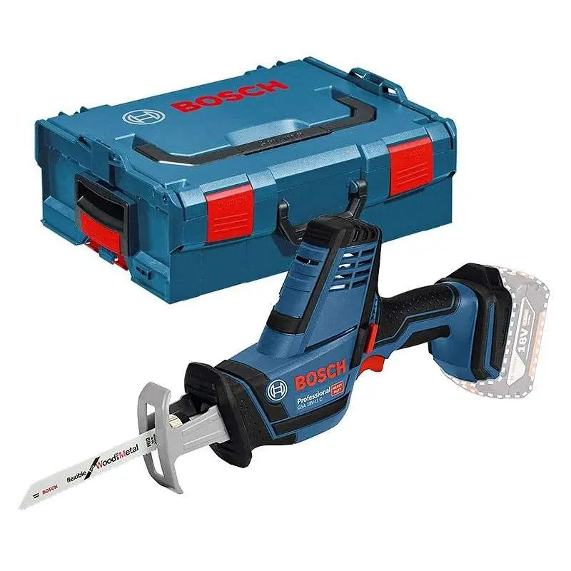 Scie Sabre sans fil BOSCH 06016A5001 GSA 18 V-LI C Professional (vendu sans batterie) + L-Boxx Affaire À Saisir