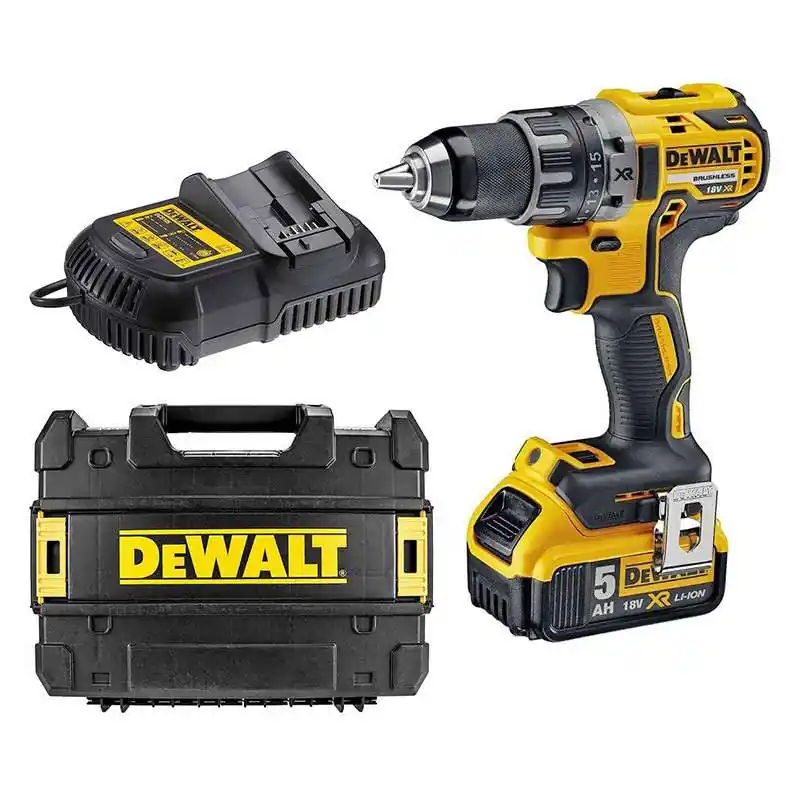 Offre Exclusive Perceuse-visseuse compact 18V DEWALT DCD791P1-QW avec coffret + 1 batterie 5,0 Ah
