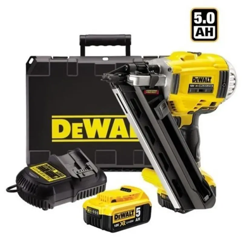 Meilleur Prix Cloueur de Charpente 18V 2x5Ah DEWALT DCN692P2