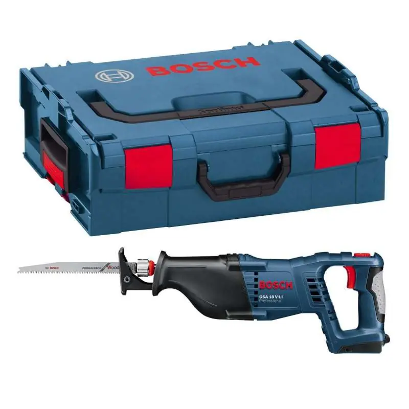Scie Sabre BOSCH 060164J007 – GSA 18 V-LI Professional (vendu sans batterie) avec L-Boxx Offre Du Jour