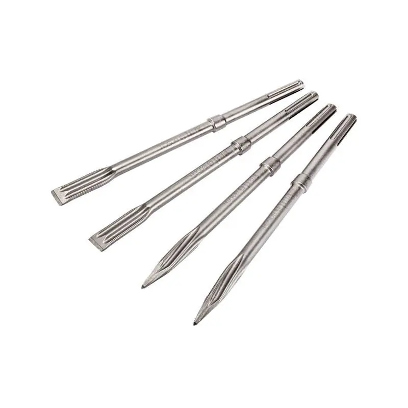 Lot de 4 Burins auto affûtant BOSCH PRO SDS-Max Rtech 2607017368 Satisfait Ou Remboursé