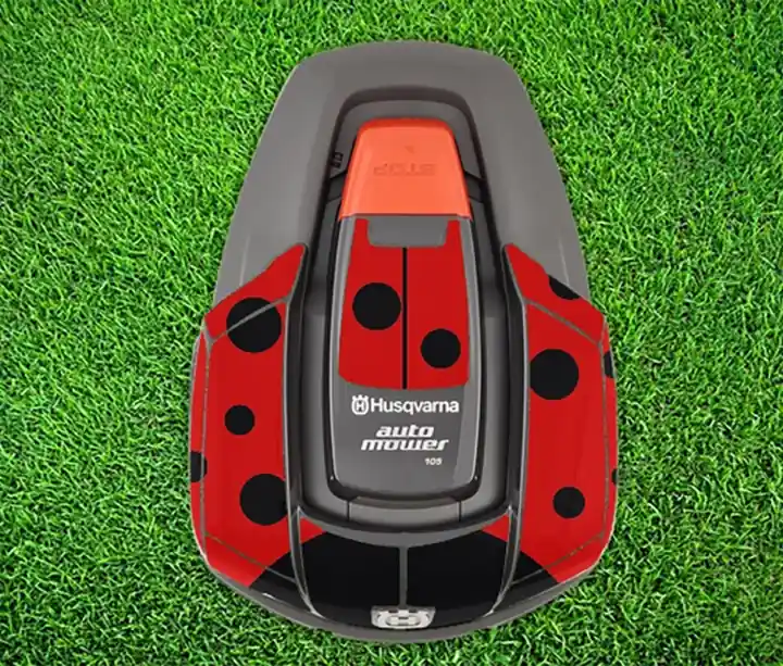 Seulement Aujourd&rsquo;hui Sticker ‘coccinelle‘ pour Automower 105 / 305 / 308