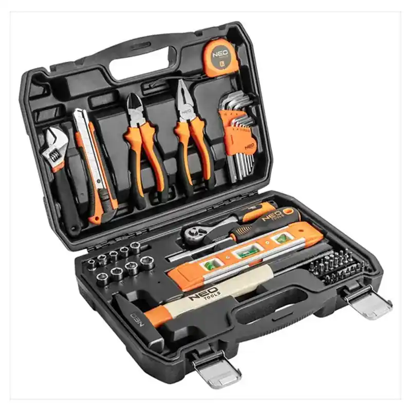 Vente Directe Coffret ensemble d‘outils 60 pièces NEO TOOLS – 10-200